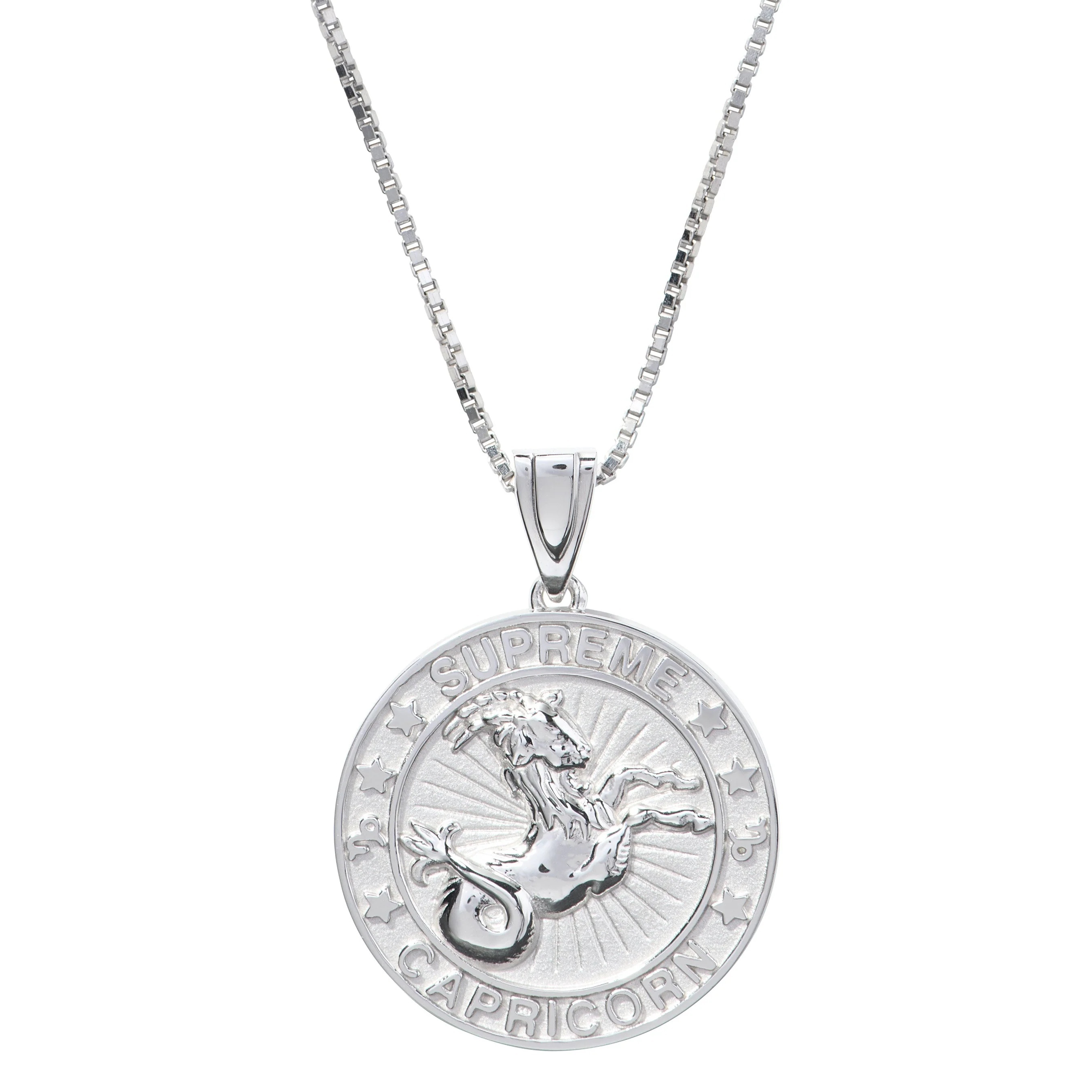 Supreme®/Jacob&Co Sterling Silver Zodiac Pendant view 3